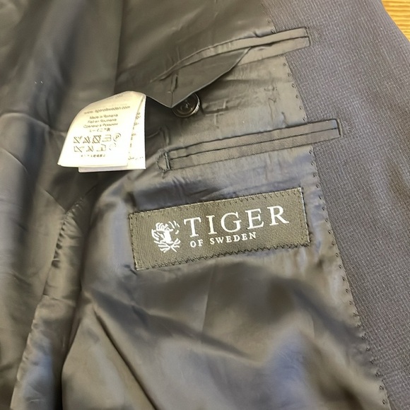 Tiger of Sweden navy blue sport coat size 40 regular - Picture 5 of 17